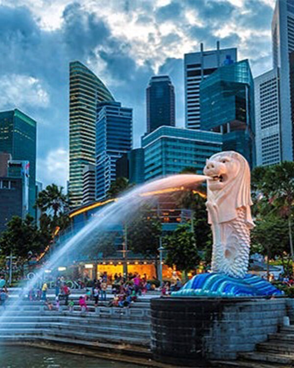 Обзорная экскурсия по Сингапуру. Мерлайон (Merlion)