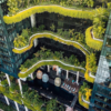 Обзорная экскурсия по Сингапуру. Дом с подвесными садами